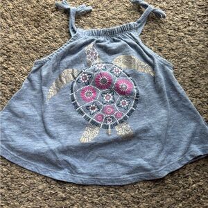 *5 for $10* 18-24m Blue Tank Top with Turtle